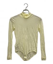 Maison Margiela（メゾンマルジェラ）の古着「ヴィスコース ボディスーツ」｜イエロー