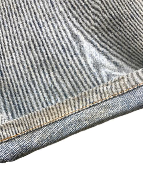 Y. PROJECT（ワイプロジェクト）Y. PROJECT (ワイプロジェクト) ラインストーンデニムパンツ インディゴ サイズ: 71cm (W28)の古着・服飾アイテム