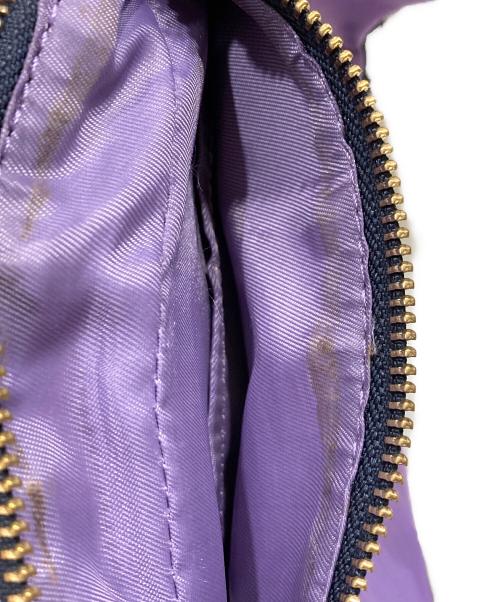 COACH（コーチ）COACH (コーチ) ボディバッグ ブラウン×パープルの古着・服飾アイテム