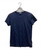 MONCLERモンクレール）の古着「袖ロゴクルーネックTEE」｜ネイビー