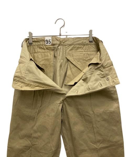French Army（フランス軍）French Army (フレンチアーミー) M-52チノトラウザー ベージュ サイズ:35の古着・服飾アイテム