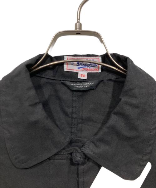 SHANGHAI（シャンハイ）SHANGHAI (シャンハイ) フレンチチャイナセットアップ ブラック サイズ:54の古着・服飾アイテム