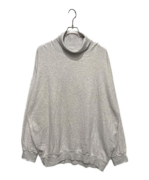 KUME.JP（クメ）KUME.JP (クメ) タートルネックスウェット グレー サイズ:Lの古着・服飾アイテム