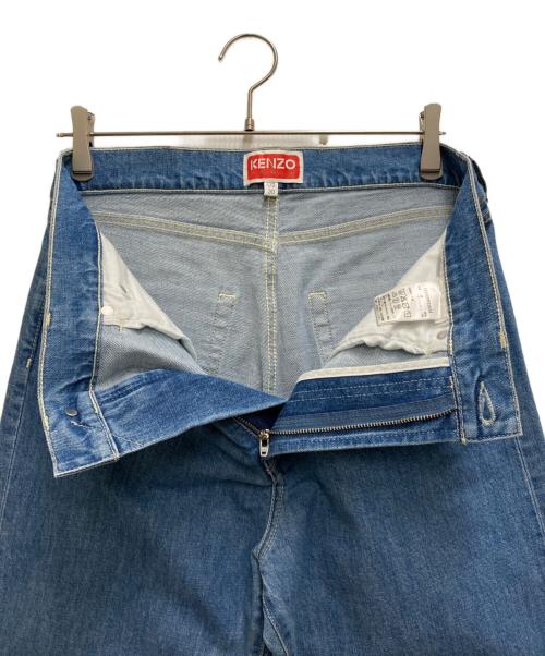 KENZO（ケンゾー）KENZO (ケンゾー) Asagao Straight Denim インディゴ サイズ: 76cm (W30)の古着・服飾アイテム