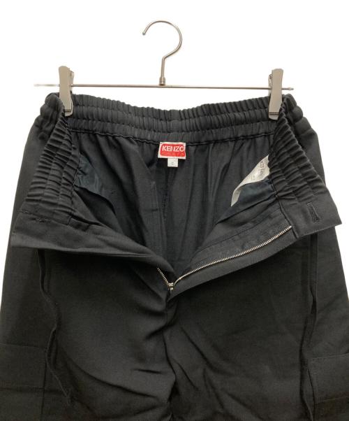 KENZO（ケンゾー）KENZO (ケンゾー) カーゴジョグパンツ ブラック サイズ:Sの古着・服飾アイテム