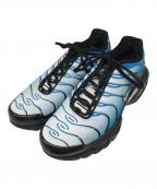NIKEナイキ）の古着「AIR MAX PLUS」｜ブルー×ブラック