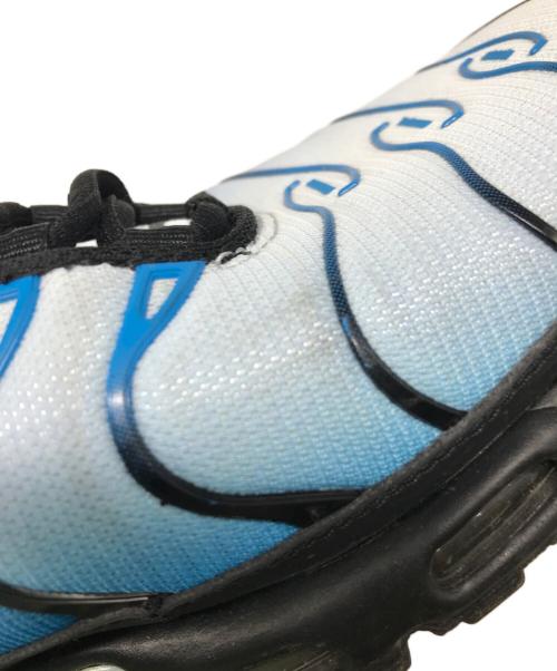 NIKE（ナイキ）NIKE (ナイキ) AIR MAX PLUS ブルー×ブラック サイズ:US 8 1/2の古着・服飾アイテム