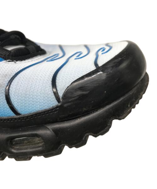 NIKE（ナイキ）NIKE (ナイキ) AIR MAX PLUS ブルー×ブラック サイズ:US 8 1/2の古着・服飾アイテム
