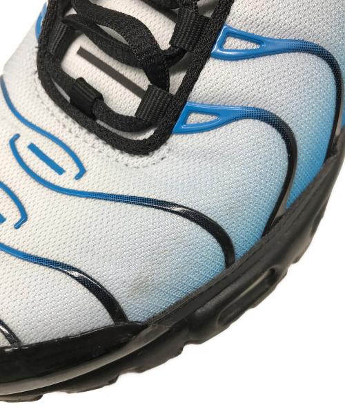 NIKE（ナイキ）NIKE (ナイキ) AIR MAX PLUS ブルー×ブラック サイズ:US 8 1/2の古着・服飾アイテム