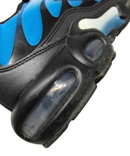 NIKE（ナイキ）NIKE (ナイキ) AIR MAX PLUS ブルー×ブラック サイズ:US 8 1/2の古着・服飾アイテム