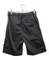 STONE ISLAND (ストーンアイランド) ガーメントダイナイロンメタルシャーリングショーツ ブラック サイズ:Ｗ30：23000円