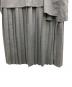 中古・古着 ENFOLD (エンフォルド) SQUARE DRAPE DRESS グレー サイズ:36：16000円