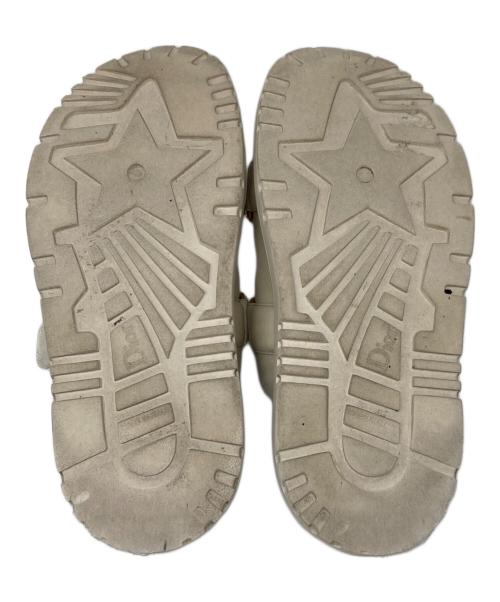 Christian Dior（クリスチャン ディオール）Christian Dior (クリスチャン ディオール) Dioract スライドサンダル ベージュ サイズ:38の古着・服飾アイテム