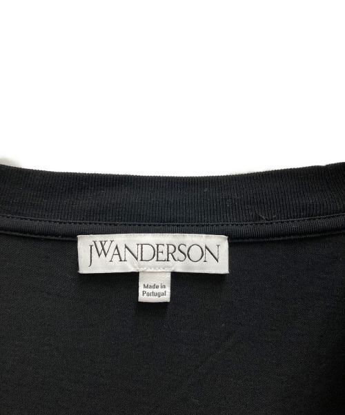 J.W.ANDERSON（ジェイダブリューアンダーソン）J.W.ANDERSON (ジェイダブリューアンダーソン) layered T-shirt ブルー×ブラック サイズ:Ⅿの古着・服飾アイテム