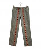 NUMBER (N)INEナンバーナイン）の古着「側章デザインパンツ」｜グレー