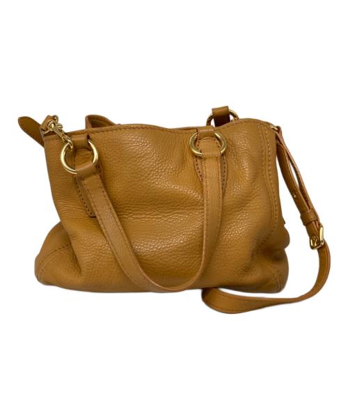 MIU MIU（ミュウミュウ）MIU MIU (ミュウミュウ) vitellocaribu ブラウンの古着・服飾アイテム