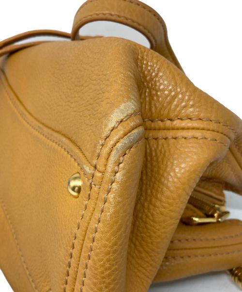 MIU MIU（ミュウミュウ）MIU MIU (ミュウミュウ) vitellocaribu ブラウンの古着・服飾アイテム