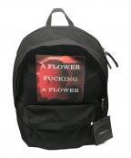 ALMOSTBLACK×master-pieceオールモストブラック×マスターピース）の古着「グラフィックプリントバックパック」｜ブラック