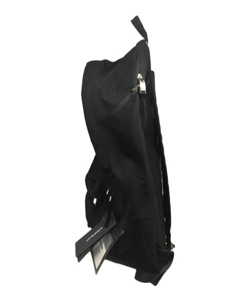 ALMOSTBLACK（オールモストブラック）ALMOSTBLACK (オールモストブラック) master-piece (マスターピース) グラフィックプリントバックパック ブラックの古着・服飾アイテム