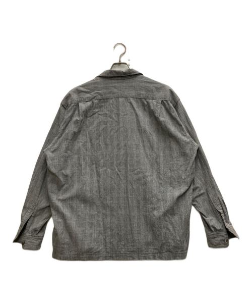 A BATHING APE（アベイシングエイプ）A BATHING APE (ア ベイシング エイプ) 90’s オープンカラーシャツ グレー サイズ:Ⅿの古着・服飾アイテム