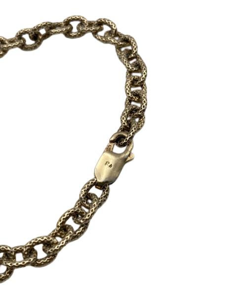 R.ALAGAN（ララガン）R.ALAGAN (ララガン) KOMON CHAIN BRACELET ゴールドの古着・服飾アイテム