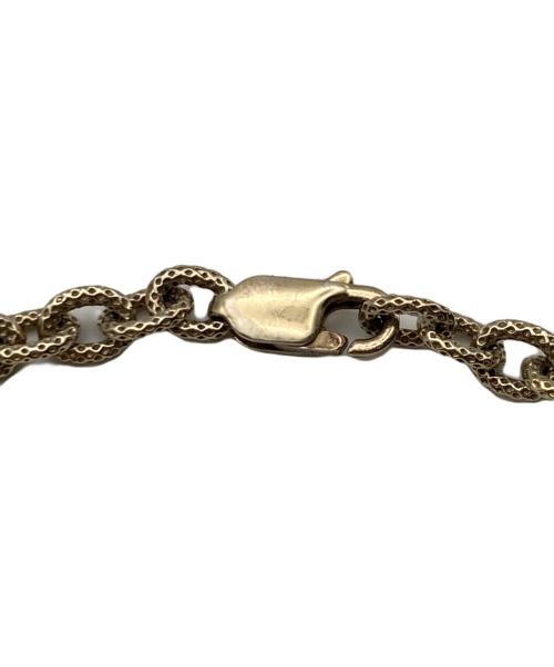 R.ALAGAN（ララガン）R.ALAGAN (ララガン) KOMON CHAIN BRACELET ゴールドの古着・服飾アイテム