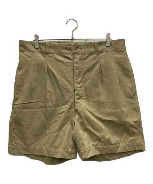 French Army（フランス軍）French Army (フレンチアーミー) 50~60'S M-52 チノショーツ ベージュ サイズ:5の古着・服飾アイテム