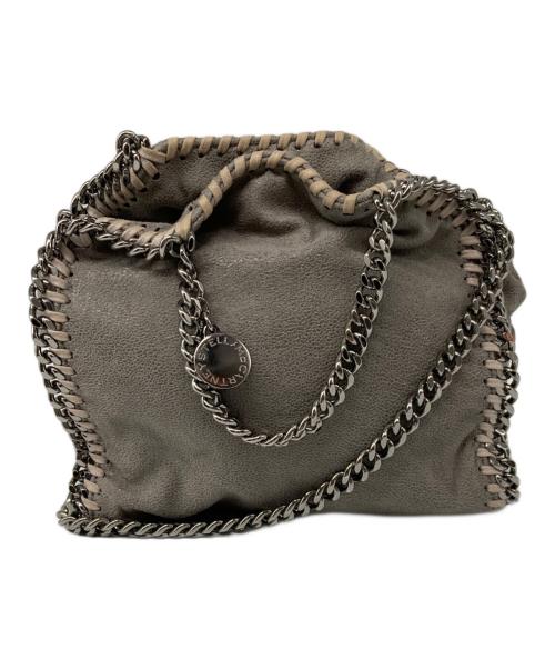 STELLA McCARTNEY（ステラマッカートニー）STELLA McCARTNEY (ステラマッカートニー) ファラベラ タイニー チェーンショルダーバッグ グレーの古着・服飾アイテム