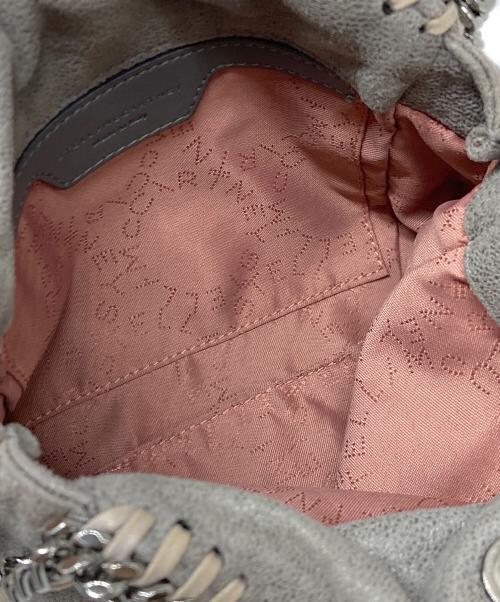 STELLA McCARTNEY（ステラマッカートニー）STELLA McCARTNEY (ステラマッカートニー) ファラベラ タイニー チェーンショルダーバッグ グレーの古着・服飾アイテム