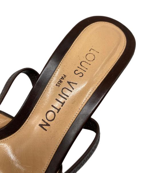 LOUIS VUITTON（ルイ ヴィトン）LOUIS VUITTON (ルイ ヴィトン) ダミエハラコミュール ブラウン サイズ:36 1/2の古着・服飾アイテム