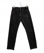 LEVI'Sリーバイス）の古着「90s 後染めデニムパンツ」｜ブラック
