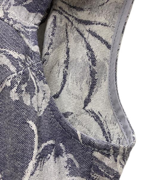 HER LIP TO（ハーリップトゥ）Her lip to (ハーリップトゥ) Floral Jacquard Midi Dress ブルー サイズ:Sの古着・服飾アイテム