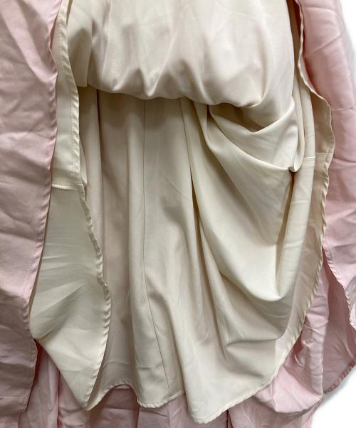 HER LIP TO（ハーリップトゥ）Her lip to (ハーリップトゥ) Fountain Lace Up Bow Dress ピンク サイズ:Mの古着・服飾アイテム