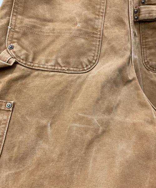 CarHartt（カーハート）CarHartt (カーハート) ダックオーバーオール ブラウン サイズ:Ｗ34の古着・服飾アイテム