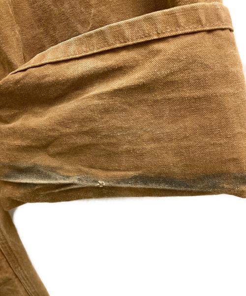 CarHartt（カーハート）CarHartt (カーハート) ダックオーバーオール ブラウン サイズ:Ｗ34の古着・服飾アイテム