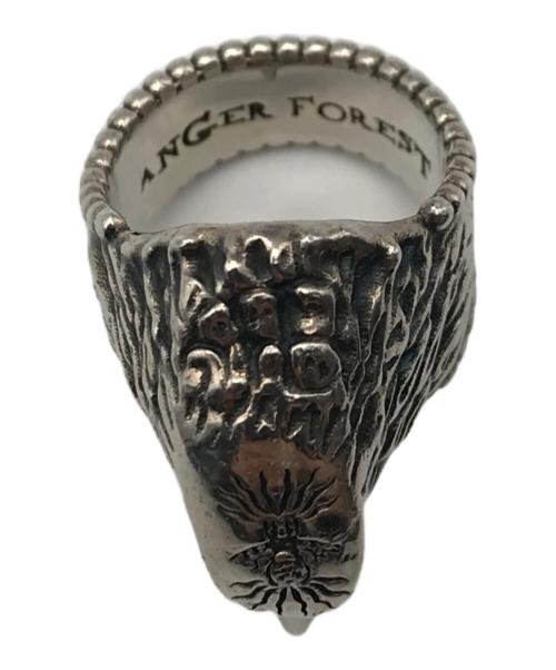 GUCCI（グッチ）GUCCI (グッチ) ANGER FOREST イーグルヘッドリング シルバー サイズ:15刻印（実寸14号）の古着・服飾アイテム