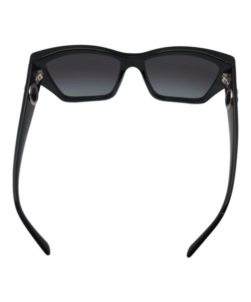 BVLGARI（ブルガリ）BVLGARI (ブルガリ) スクエアサングラス ブラック サイズ:57□17-140の古着・服飾アイテム