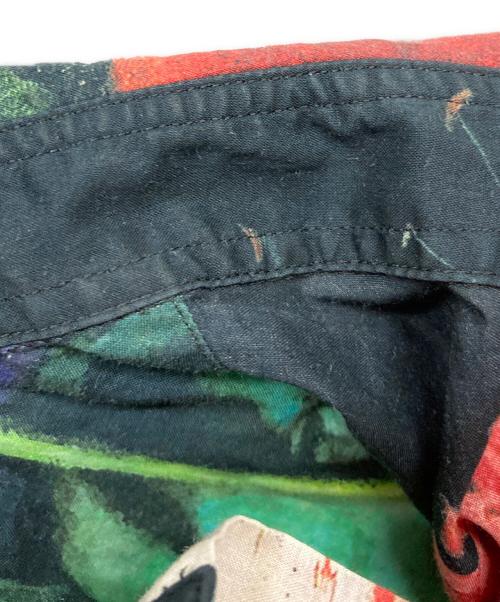 PAUL SMITH（ポールスミス）Paul Smith (ポールスミス) フラワープリントロングシャツ ブラック サイズ:Lの古着・服飾アイテム