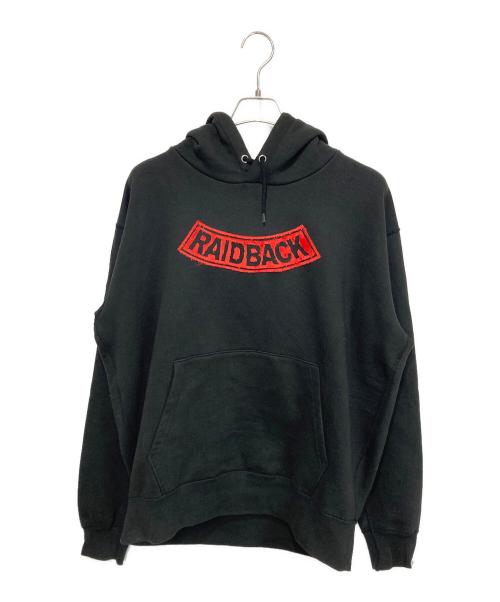 RAIDBACK（レイドバック）RAIDBACK (レイドバック) プルオーバーパーカー ブラック サイズ:Lの古着・服飾アイテム