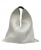 MM6 Maison Margielaエムエムシックスメゾンマルジェラ）の古着「ジャパニーズメッシュトートバッグ」｜ホワイト