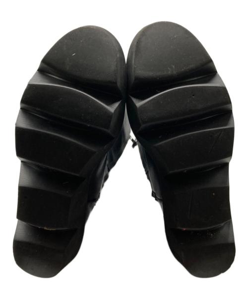 sacai（サカイ）sacai (サカイ) LEATHER LONG BOOTS ブラック サイズ:40の古着・服飾アイテム