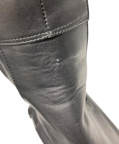 sacai（サカイ）sacai (サカイ) LEATHER LONG BOOTS ブラック サイズ:40の古着・服飾アイテム