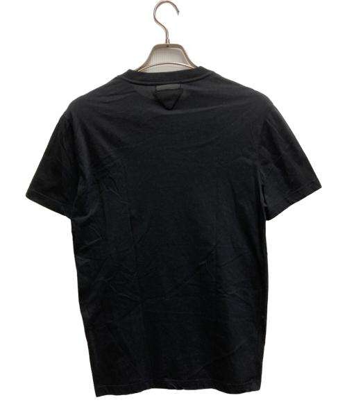 PRADA（プラダ）PRADA (プラダ) バックトライアングルパッチTEE ブラック サイズ:Ｓの古着・服飾アイテム