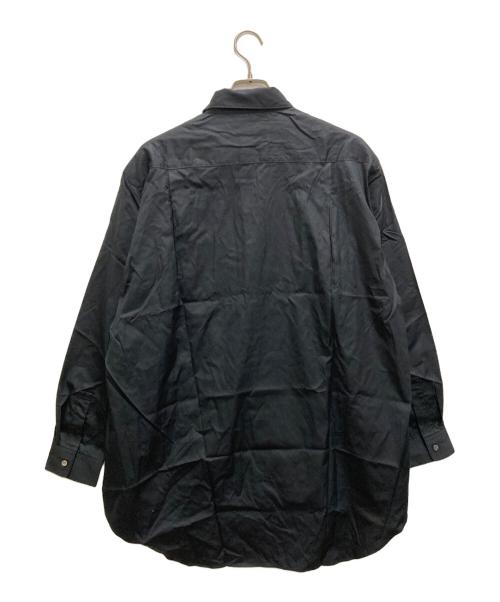 Y's for men（ワイズフォーメン）Y'S for men (ワイズフォーメン) 90's コットンブロードシャツ ブラック サイズ:Mの古着・服飾アイテム