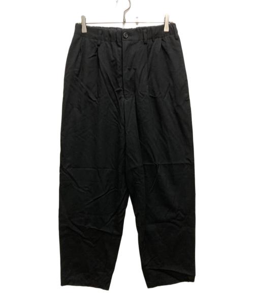 Y's for men（ワイズフォーメン）Y'S for men (ワイズフォーメン) ウールギャバイージーパンツ ブラック サイズ:表記無しの古着・服飾アイテム