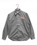 WACKO MARIAワコマリア）の古着「バックアイデザインロゴシャツ」｜グレー