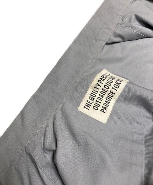 WACKO MARIA（ワコマリア）WACKO MARIA (ワコマリア) バックアイデザインロゴシャツ グレー サイズ:Ｓの古着・服飾アイテム