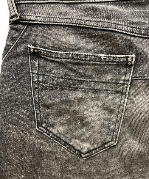 n(n) by NUMBER (N)INE（エヌエヌバイナンバーナイン）n(n) by NUMBER (N)INE (エヌエヌバイナンバーナイン) ダメージ加工デニムパンツ グレー サイズ:76cm (W30)の古着・服飾アイテム