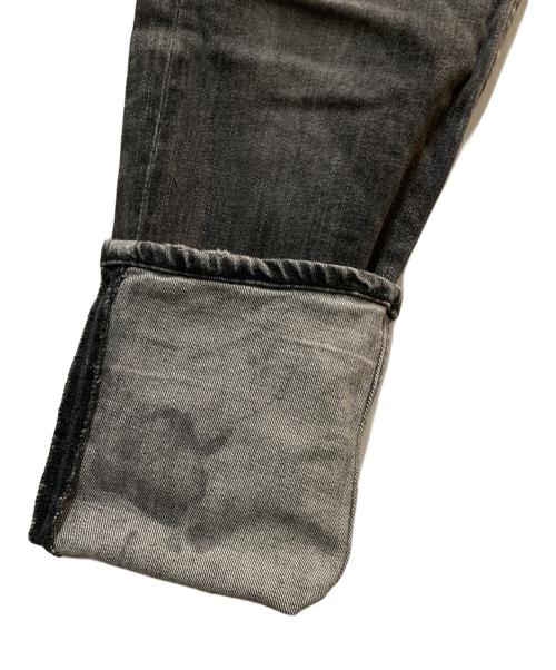 n(n) by NUMBER (N)INE（エヌエヌバイナンバーナイン）n(n) by NUMBER (N)INE (エヌエヌバイナンバーナイン) ダメージ加工デニムパンツ グレー サイズ:76cm (W30)の古着・服飾アイテム