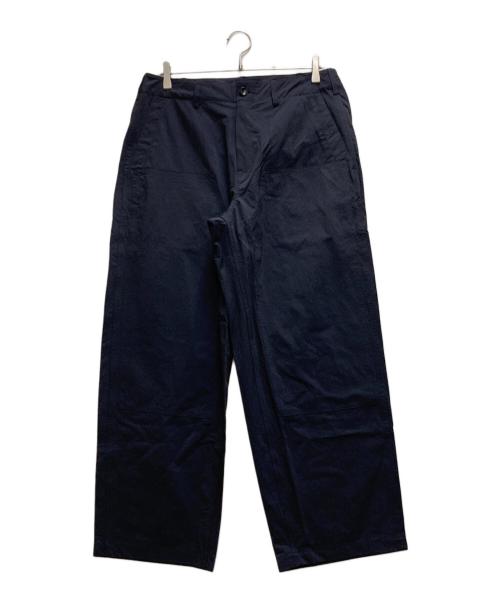 meanswhile（ミーンズワイル）meanswhile (ミーンズワイル) Dope Dyed Double Knee PT ネイビー サイズ:2の古着・服飾アイテム